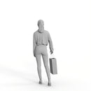 Casual Woman | mus0008hd2o01p01s | Ready-Posed 3D Human Model (Woman / Still)