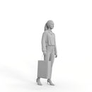 Casual Woman | mus0008hd2o01p01s | Ready-Posed 3D Human Model (Woman / Still)