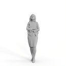 Business Woman | mus0009hd2o01p01s | Ready-Posed 3D Human Model (Woman / Still)
