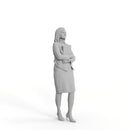 Business Woman | mus0009hd2o01p01s | Ready-Posed 3D Human Model (Woman / Still)
