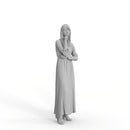 Casual Woman | mus0010hd2o01p01s | Ready-Posed 3D Human Model (Woman / Still)
