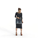 Casual Woman| shp0006hd2o01p01s | Ready-Posed 3D Human Model (Woman / Still)