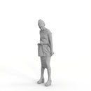 Casual Woman| shp0006hd2o01p01s | Ready-Posed 3D Human Model (Woman / Still)