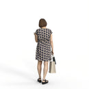 Casual Woman| shp0008hd2o01p01s | Ready-Posed 3D Human Model (Woman / Still)