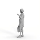 Casual Woman| shp0008hd2o01p01s | Ready-Posed 3D Human Model (Woman / Still)