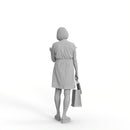Casual Woman| shp0008hd2o01p01s | Ready-Posed 3D Human Model (Woman / Still)