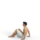 Spa Man | spa0004hd2o01p01s | Ready-Posed 3D Human Model (Man / Still)