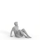 Spa Man | spa0004hd2o01p01s | Ready-Posed 3D Human Model (Man / Still)