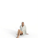 Spa Woman | spa0008hd2o01p01s | Ready-Posed 3D Human Model (Man / Still)