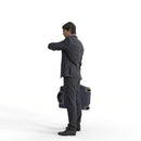 AXYZ Design | Traveling Man | tra0014hd2o01p01s| Ready- Posed 3D Human Model (male)