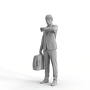 AXYZ Design | Traveling Man | tra0014hd2o01p01s| Ready- Posed 3D Human Model (male)