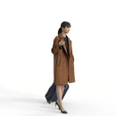 AXYZ Design | Traveling Woman| tra0016hd2o01p01s| Ready- Posed 3D Human Model (Woman)