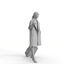 AXYZ Design | Traveling Woman| tra0016hd2o01p01s| Ready- Posed 3D Human Model (Woman)