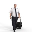 AXYZ Design | Pilot Traveling Man | wman0201hd2o01p03s | Ready- Posed 3D Human Model (Male))