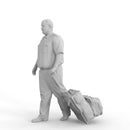 AXYZ Design | Pilot Traveling Man | wman0201hd2o01p03s | Ready- Posed 3D Human Model (Male))