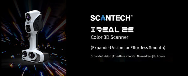 Introducing ScanTech's iReal 2E Color 3D SCanner