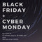 CG River Black Friday & Cyber Monday Promo 2020