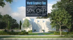 Celebrate World Graphics Day 2021 with 50% off Evermotion collections