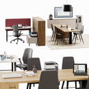 Evermotion Archmodels vol. 288 office furniture collection preview 21