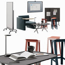 Evermotion Archmodels vol. 288 office furniture collection preview 29