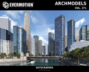Evermotion Archmodels vol. 271 Skyscrapers 3ds Max edition collection cover