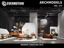 Evermotion Archmodels vol. 272 Modern Furniture Sets 3ds Max edition collection cover