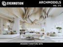 Evermotion Archmodels vol. 273 Modern Furniture Sets 3ds Max edition collection cover