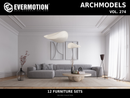 Evermotion Archmodels vol. 274 Modern Furniture Sets 3ds Max edition collection cover