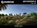 Evermotion Archmodels vol. 276 Desert Plants 3ds Max edition collection cover