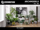 Evermotion Archmodels vol. 280 Interior Pot Plants collection cover