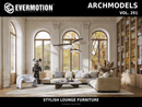 Evermotion Archmodels vol. 291 Lounge Furniture Sets collection cover