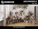 Evermotion Archmodels vol. 294 Dried Flower Bouquets collection cover