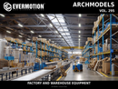 Evermotion Archmodels vol. 295 Factory and Warehouse Equipment collection cover
