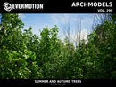 Evermotion Archmodels vol. 299 Summer and Autumn Trees collection cover