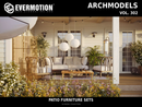 Evermotion Archmodels vol. 302 Patio Furniture Sets collection cover