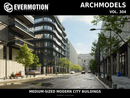 Evermotion Archmodels vol. 304 Modern City Buildings collection cover