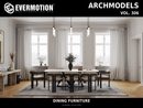 Evermotion Archmodels vol. 306 Dining Furniture Sets collection cover