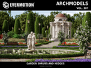 Evermotion Archmodels vol. 307 Garden Shrubs and Hedges collection cover