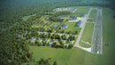 MultiScatter landscape and airport demonstration render