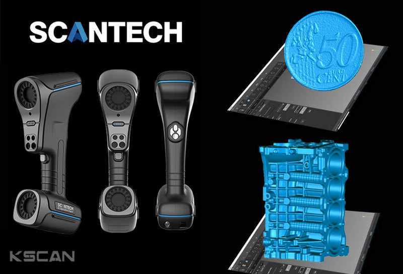 Scantech IRealS and KScan20 Handheld 3D Scanner Special Offer from CG River! Limisted Time Sales Event, Promo / Discount Code Available at Checkout