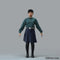Asian Woman, Casual - RIGGED 3D MODEL for 3ds Max or Cinema 4D (CWom0104M4CS, CWom0104M4C4D)
