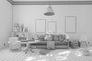 Archinteriors for C4D vol. 30 (Evermotion 3D Model Scene Set) - 10 Photoreal 3D Interior Scenes for C4D