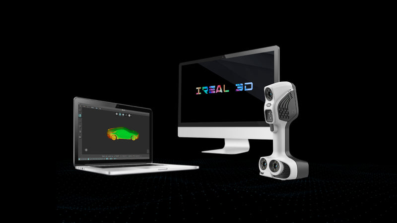 iReal 2E Handheld Color 3D Scanner Scantech
