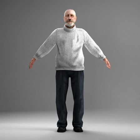 CASUAL  PEOPLE - 8  ANIMATED 3D HUMAN MODELS (MeAnEscalator)