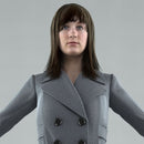 BUSINESS WOMAN- RIGGED 3D MODEL (BWom0005HD2CS)