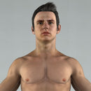 ATHLETE (SPORT)- RIGGED 3D MODEL (SMan0001HD2CS)