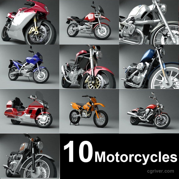 3D MOTORCYCLES (Vel0004)