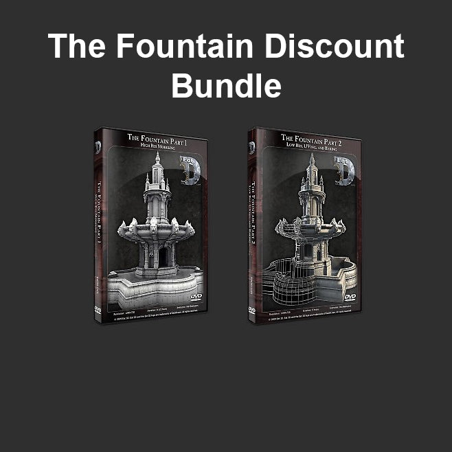 The Fountain Discount Bundle - Eat3D Video Tutorials