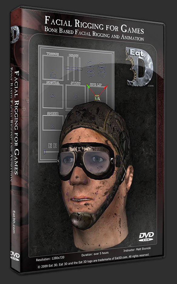 Facial Rigging for Games - Eat3D