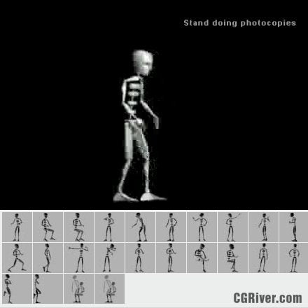 25 Professional 3ds Max Motion Capture Files - emo0002cs